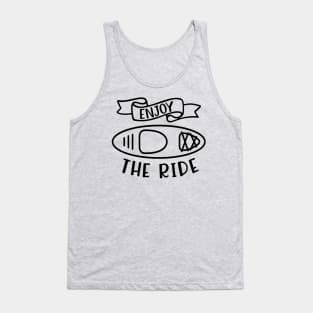 Enjoy The Ride Kayaking Camping Tank Top